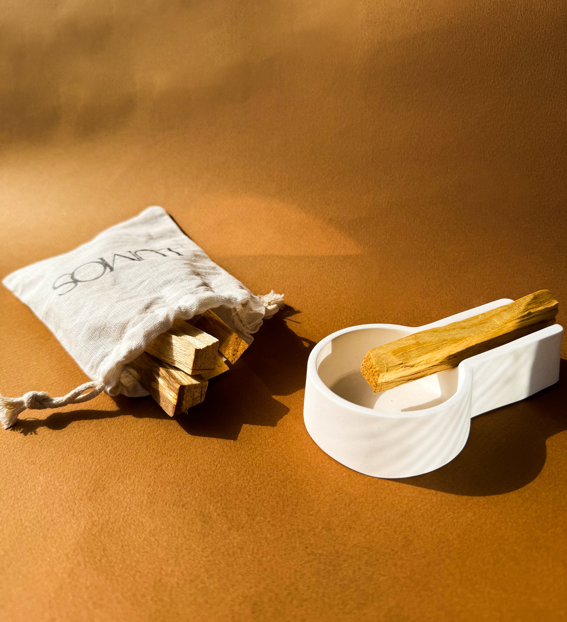 Palo Santo Özel Tütsülük Seti - Beyaz