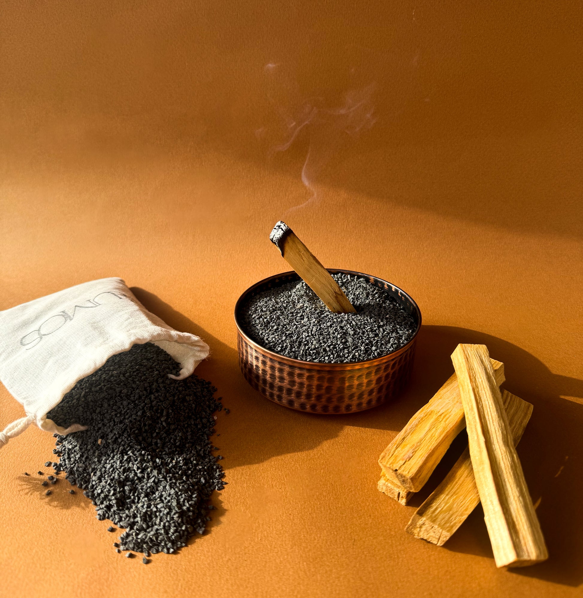 Palo Santo Artisan Bakır Tütsülük Seti