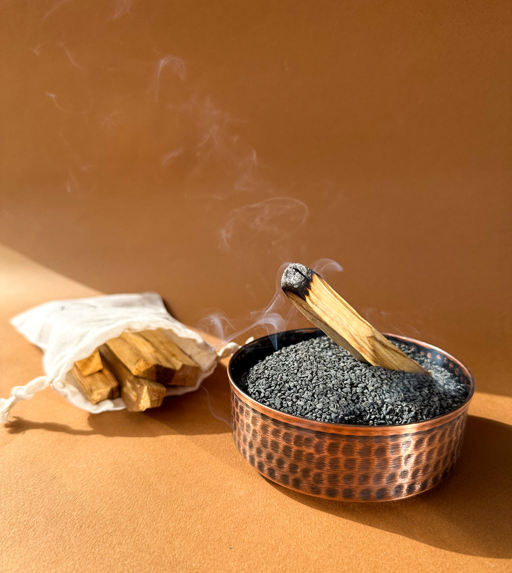 Palo Santo Artisan Bakır Tütsülük Seti
