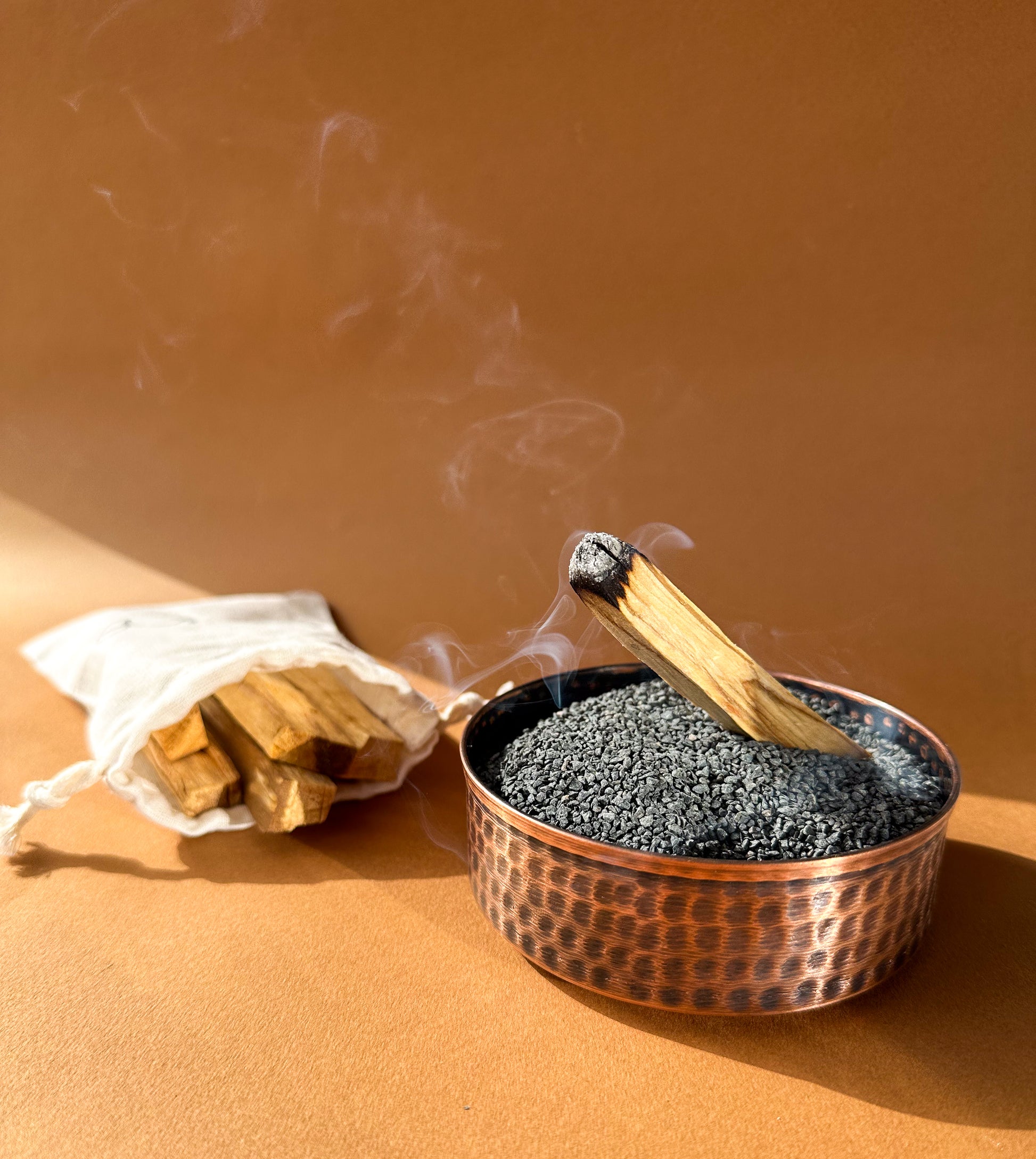 Palo Santo Artisan Bakır Tütsülük Seti